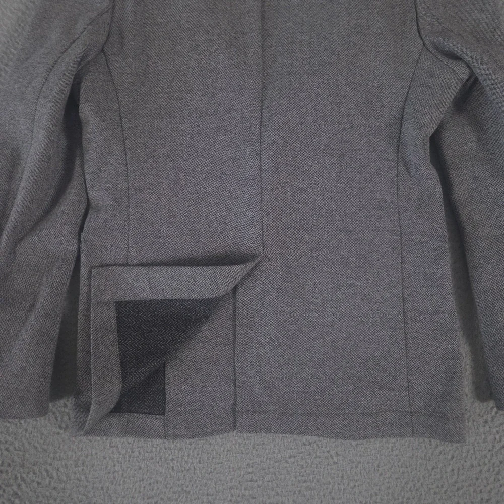 Goodfellow & Co Blazer Mens S Gray Cotton Blend Textured Surgeons Cuff Jacket
